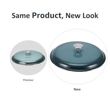 Amazon Basics 6-Quart Enameled Cast Iron Dutch Oven