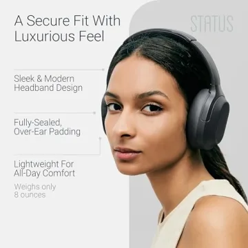 Premium Status Core ANC Headphones - Wireless & Comfortable