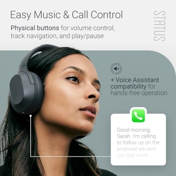 Premium Status Core ANC Headphones - Wireless & Comfortable