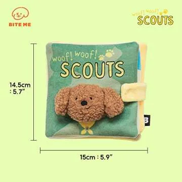 Interactive Nosework Plush Toy for Small Dogs