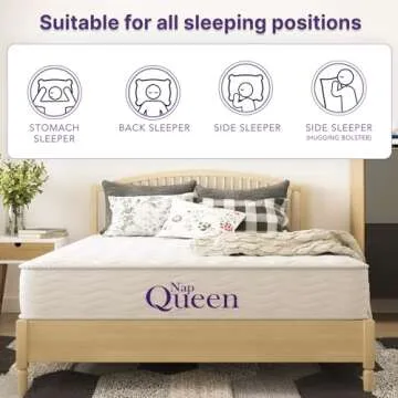 NapQueen Twin-XL Certified Mattress for Comfortable Sleep
