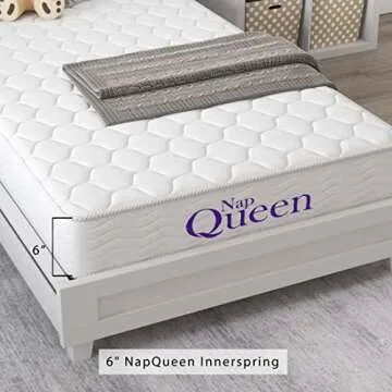 NapQueen Twin-XL Certified Mattress for Comfortable Sleep