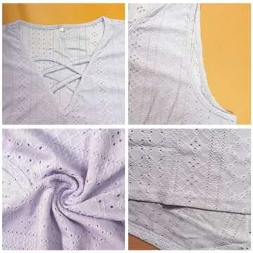 HIYMDOIT Women Summer Sexy Tank Top Casual V Neck Blouse