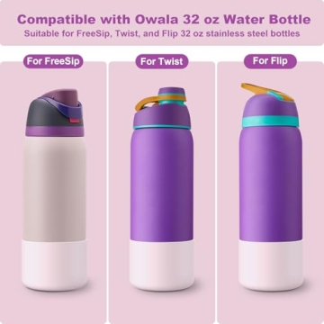 Durable Silicone Water Bottle Boot for Owala - 2PCS