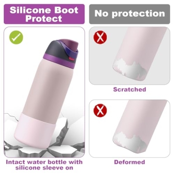 Durable Silicone Water Bottle Boot for Owala - 2PCS