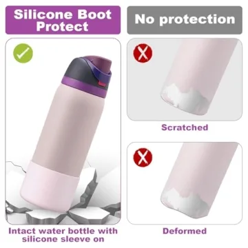 Durable Silicone Water Bottle Boot for Owala - 2PCS