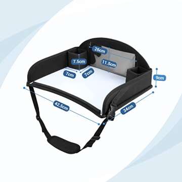 Travel Tray for Kids - Indispensable Organizer for Road Trips