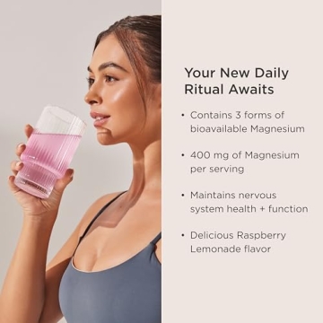 JSHealth Magnesium+ Supplement for Relaxation & Sleep