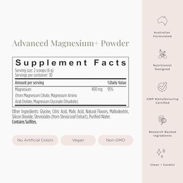 JSHealth Magnesium+ Supplement for Relaxation & Sleep