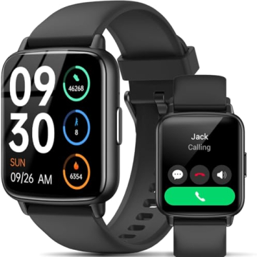 JeeJTek Smart Watch, 1.83" HD Smartwatch for Men Women (Answer/Make Calls), Fitness Watch with 100+ ...