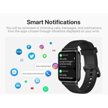 JeeJTek Smart Watch | Bluetooth Calls, Fitness Tracker & More