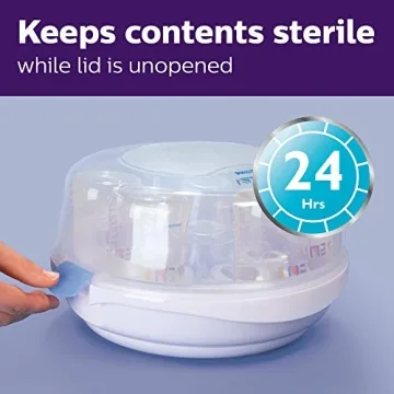 Philips AVENT Microwave Steam Sterilizer - Quick & Safe Cleaning