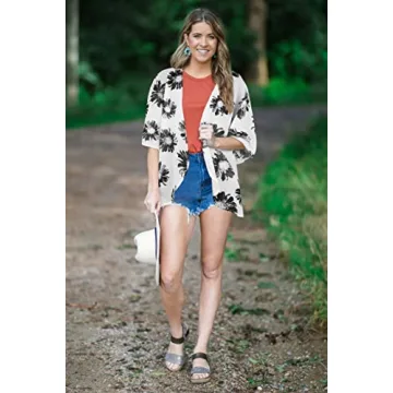 Daisy Kimono Cardigan for Stylish Summer Outfits