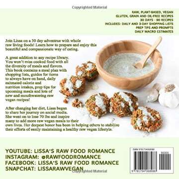 RAW FOOD ROMANCE: 30 DAY MEAL PLAN - VOLUME II