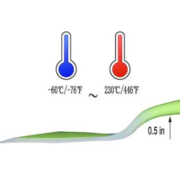 Minchsrin Silicone Spatula - Non-Stick Kitchen Turner