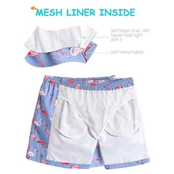 maamgic Boys Swim Trunks Toddler Swim Shorts Little Boys Bathing Suit Swimsuit Toddler Boy Swimwear,...