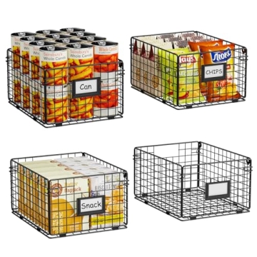 X-cosrack Extra Large Wire Basket Organizer for Home