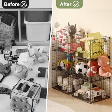 X-cosrack Extra Large Wire Basket Organizer for Home