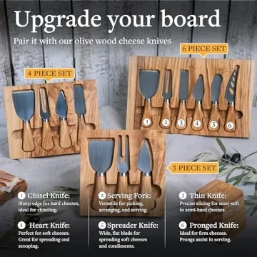 Personalized Olive Wood Charcuterie Board for Weddings