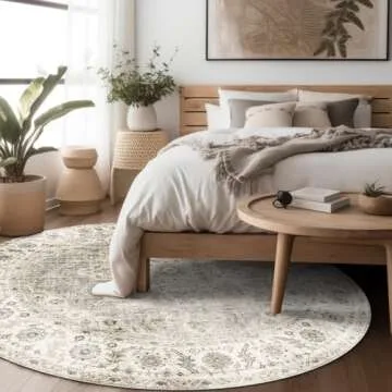 ReaLife Washable Area Rug - Eco-Friendly Boho Style
