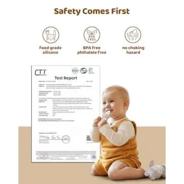 Baby Fruit Feeder & Freezer Tray Combo - Safe & Versatile