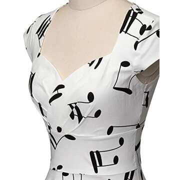GownTown Vintage 1950s Swing Dress for Parties and Events