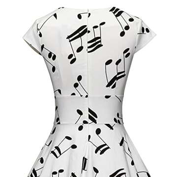 GownTown Vintage 1950s Swing Dress for Parties and Events