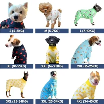 Spark Paws Ultra-Soft Dog Pajama Suit for All Breeds