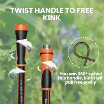 Giraffe Tools 3ft Garden Hose - Lightweight & Flexible