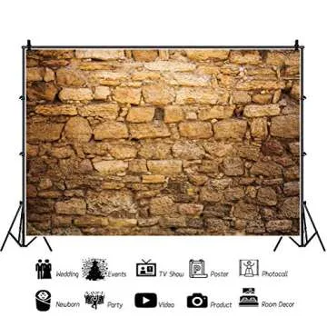 CSFOTO 8x6.5ft Western Wall Backdrop Ancient Jerusalem Backdrop Jerusalem Photo Background Israel Ba...
