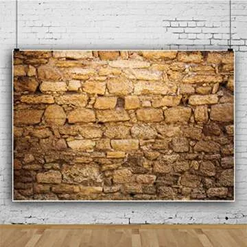 CSFOTO 8x6.5ft Western Wall Backdrop Ancient Jerusalem Backdrop Jerusalem Photo Background Israel Backdrop Brick Backdrops for Photography Jerusalem Wall Backdrop Wailing Wall Backdrop
