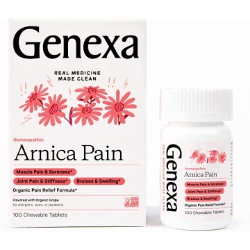 Organic Arnica Tablets for Natural Pain Relief | Genexa