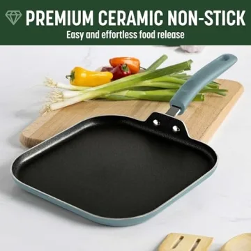 Goodful Ceramic Nonstick Cookware Set - Eco-Friendly & Safe