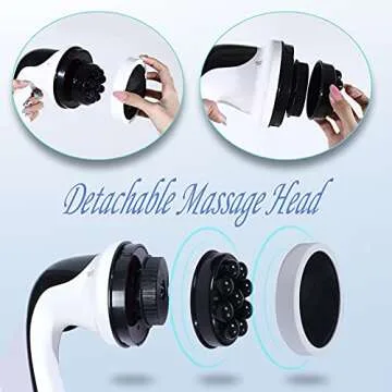 Handheld Electric Massager for Effective Relaxation and Circulation
