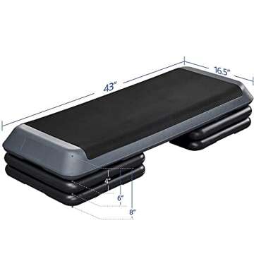 Yaheetech Aerobic Stepper for Effective Home Workouts