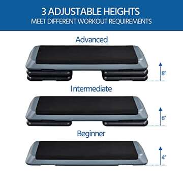Yaheetech Aerobic Stepper for Effective Home Workouts