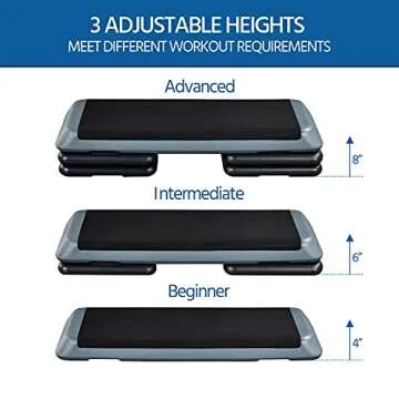 Yaheetech Aerobic Stepper for Effective Home Workouts