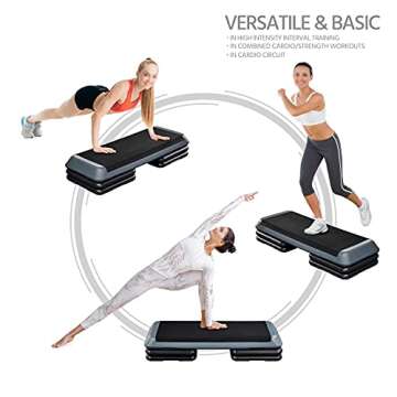 Yaheetech Aerobic Stepper for Effective Home Workouts