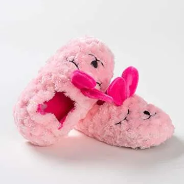 Cute Bunny House Slippers for Toddler Girls - Csfry
