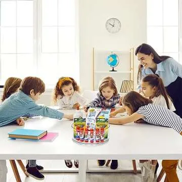 Sorbus 9 Inch Clear Lazy Susan Organizer, Turntable Organizer for Spice Organization for Cabinet, Lazy Susan Turntable for Kitchen, Home, Office, Closet, Classroom, Laundry Room Organization (2-Pack)