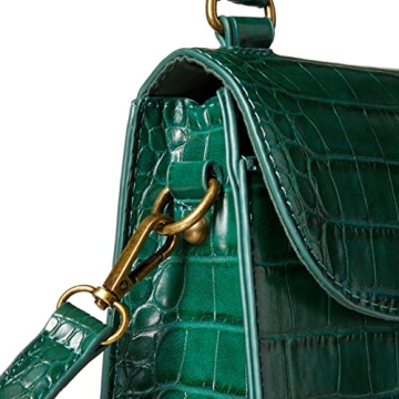 Dark Green Diana Top Handle Crossbody Bag for Women