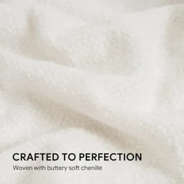 Soft Cozy RECYCO Chenille Blanket 50x60 Tassels