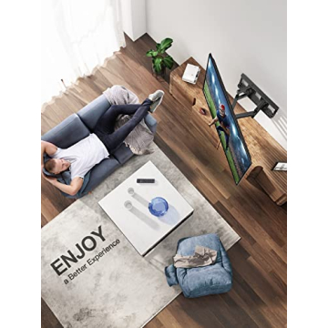 Pipishell Full Motion TV Wall Mount for 26-65", Up to 99lbs, Easy Installation