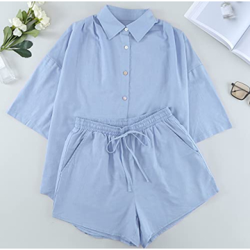 Fixmatti Lady Shorts Set Fashionable Summer Outfit
