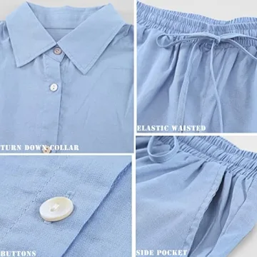 Fixmatti Lady Shorts Set Fashionable Summer Outfit