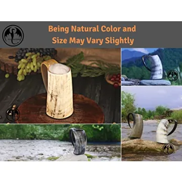 Authentic OLDEMPEROR 16oz Viking Horn Mug - Handmade