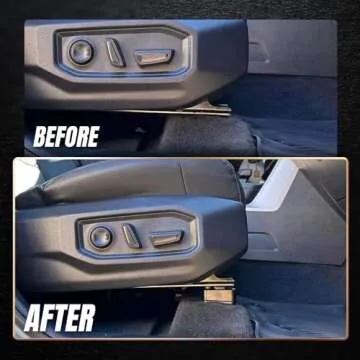 OICCTBF 2Pcs Upgraded Front Seat Spacers,Driver or Passenger Adjustable Rear of Front Block Seat Recline Lift Kit Seat Risers Lifting Set Replacement for Toyota Tundra 2022 2023