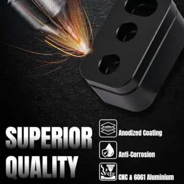 OICCTBF 2Pcs Upgraded Front Seat Spacers,Driver or Passenger Adjustable Rear of Front Block Seat Recline Lift Kit Seat Risers Lifting Set Replacement for Toyota Tundra 2022 2023