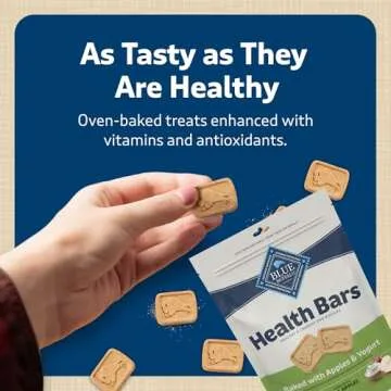 Blue Buffalo Health Bars Natural Dog Treats for Training
