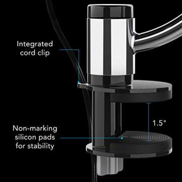 Vornado Pivot3 Clip Personal Air Circulator Fan with Multi-Surface Clip, Quiet Portable Fan for Office or Bedroom, 3 Speeds, Black